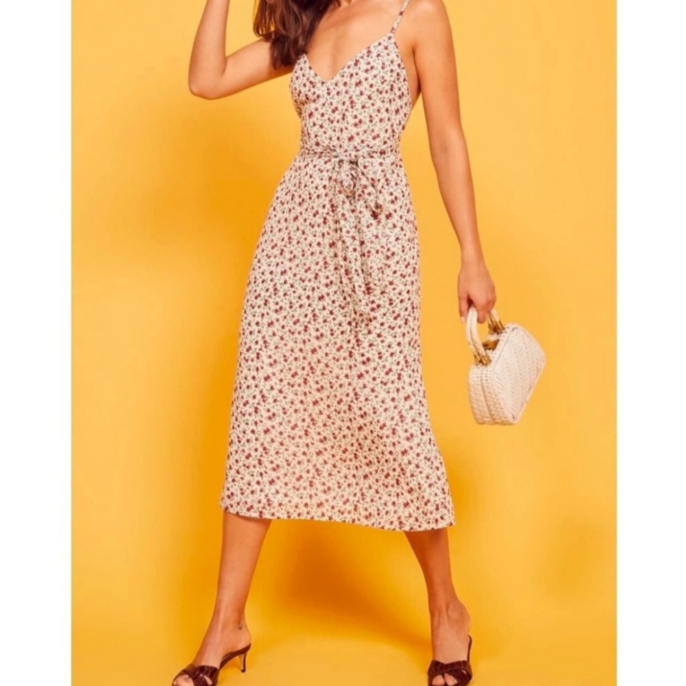 Reformation Dietrich Dress in Alexandria Floral